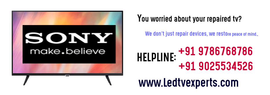 Trusted Sony tv repair in trichy